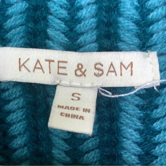 Kate & Sam Bell Sleeve Chunky Knit Sweater - Picture 6 of 6